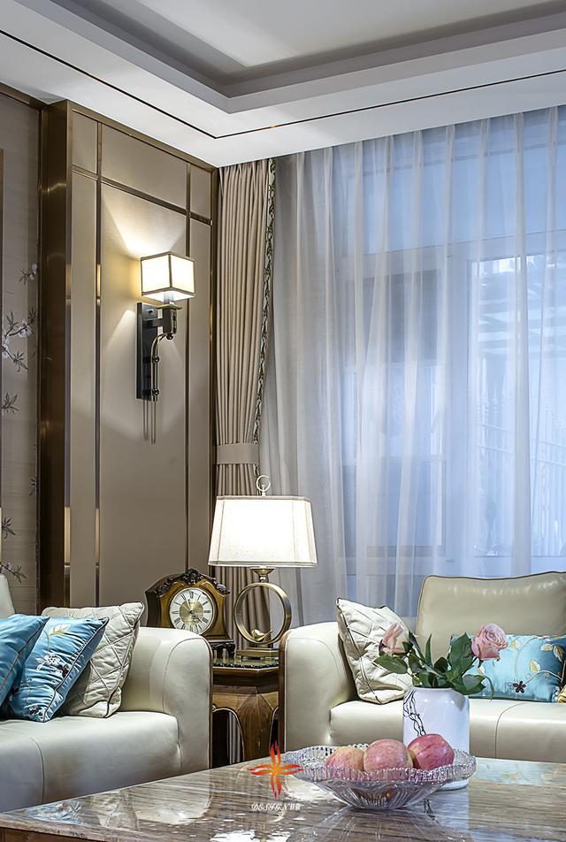 中式與現(xiàn)代結構三層復式別墅裝修案例實拍，漂亮