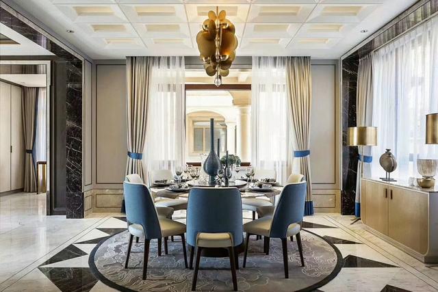 350平別墅裝修實拍照片，現代風格