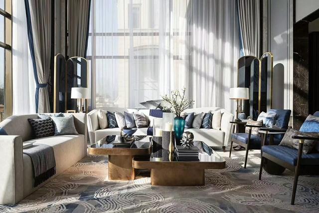 350平別墅裝修實拍照片，現代風格