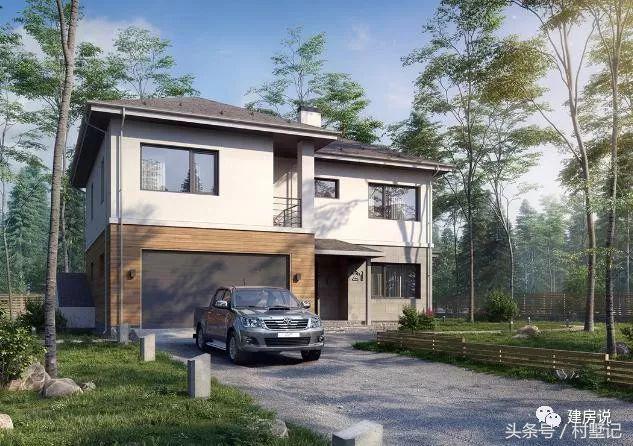 25款漂亮的自建別墅效果圖片，建房也要看顏值