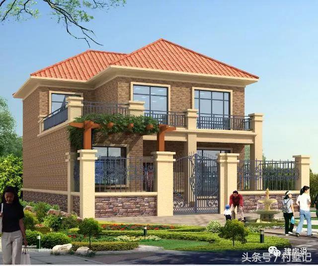 25款漂亮的自建別墅效果圖片，建房也要看顏值
