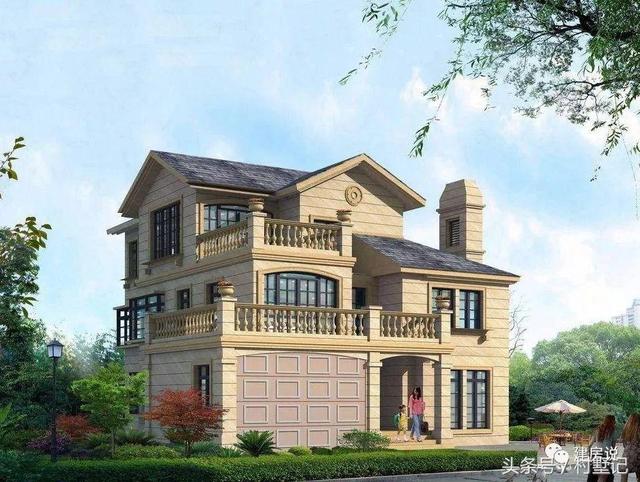 25款漂亮的自建別墅效果圖片，建房也要看顏值
