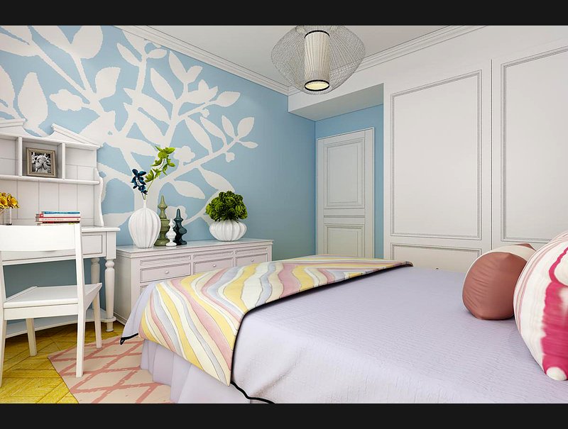 300平歐美風情別墅裝修案例，這錢花得值