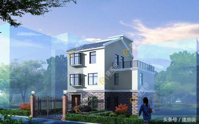 10款經濟又好看的三層樓房設計方案，隨便挑一套建都是經典