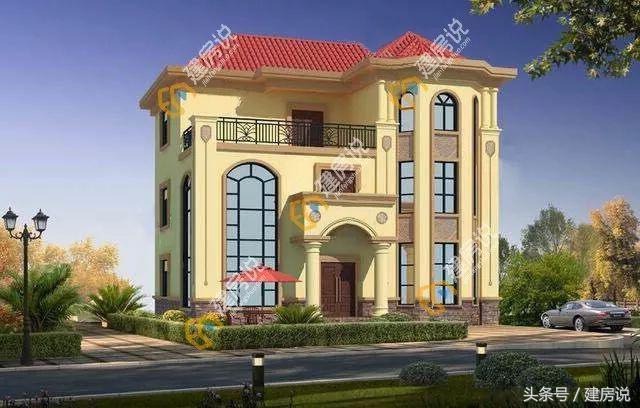 10款經濟又好看的三層樓房設計方案，隨便挑一套建都是經典