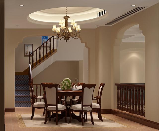 聯(lián)排別墅美式裝修風(fēng)格案例實拍，看完都豎大拇指