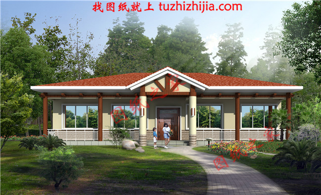 一層平房新農(nóng)村自建別墅，造價(jià)20萬(wàn)以內(nèi)，占地面積200平米左右，獨(dú)家設(shè)計(jì)