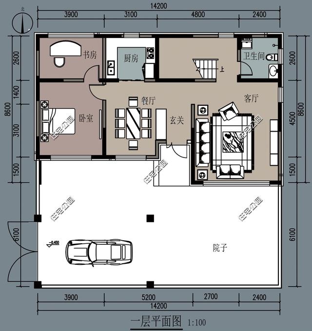 幾款帶院子的農(nóng)村自建別墅設(shè)計(jì)方案，有院子才叫別墅