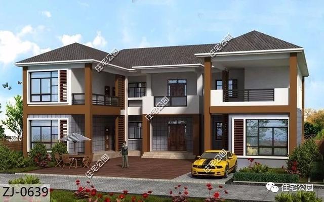 10套帶堂房的自建房戶型圖，喜歡堂房的快來看看