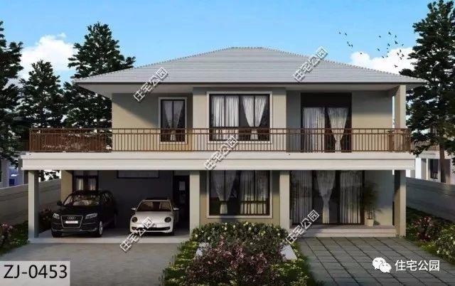 10套帶堂房的自建房戶型圖，喜歡堂房的快來看看