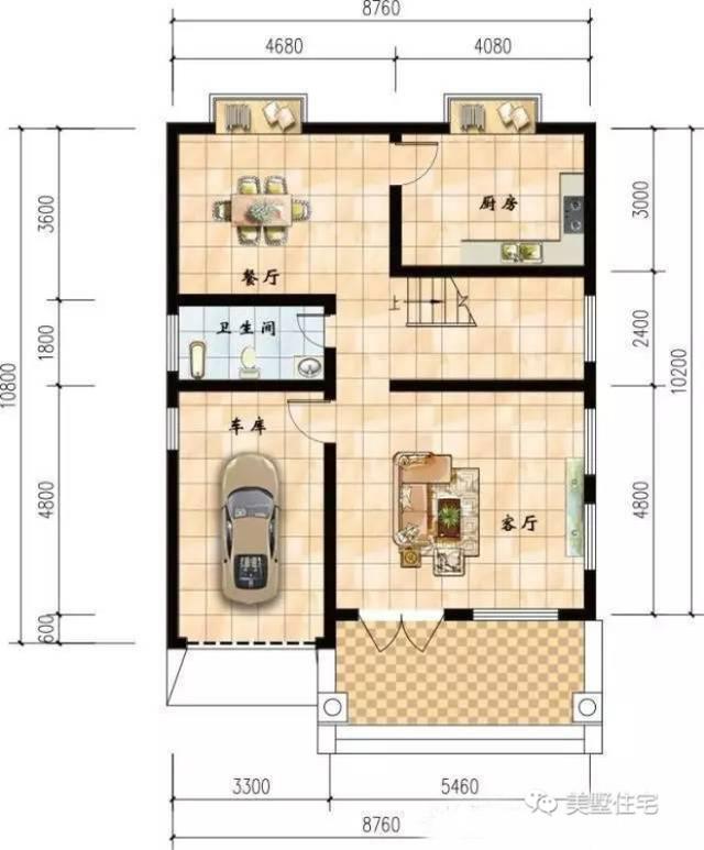 適合小宅基地的農村房屋設計圖，小戶型建出大效果