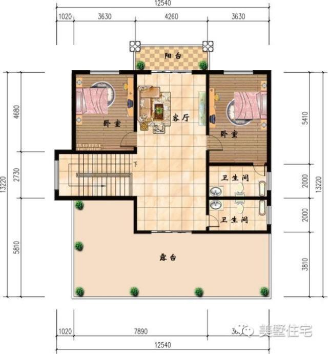 適合小宅基地的農村房屋設計圖，小戶型建出大效果