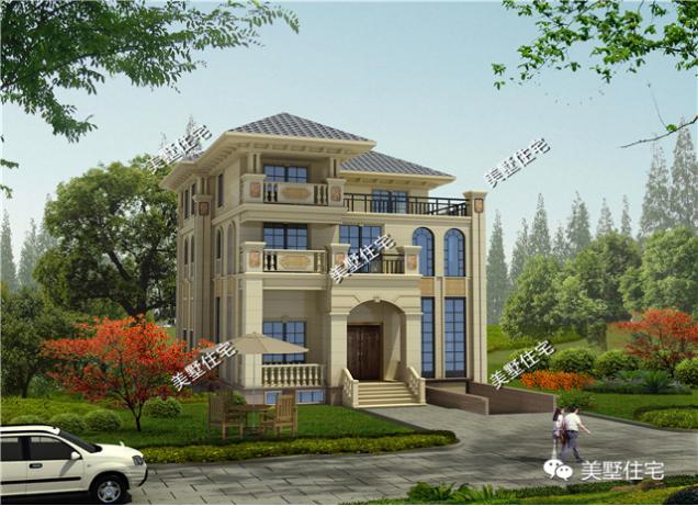 適合小宅基地的農村房屋設計圖，小戶型建出大效果