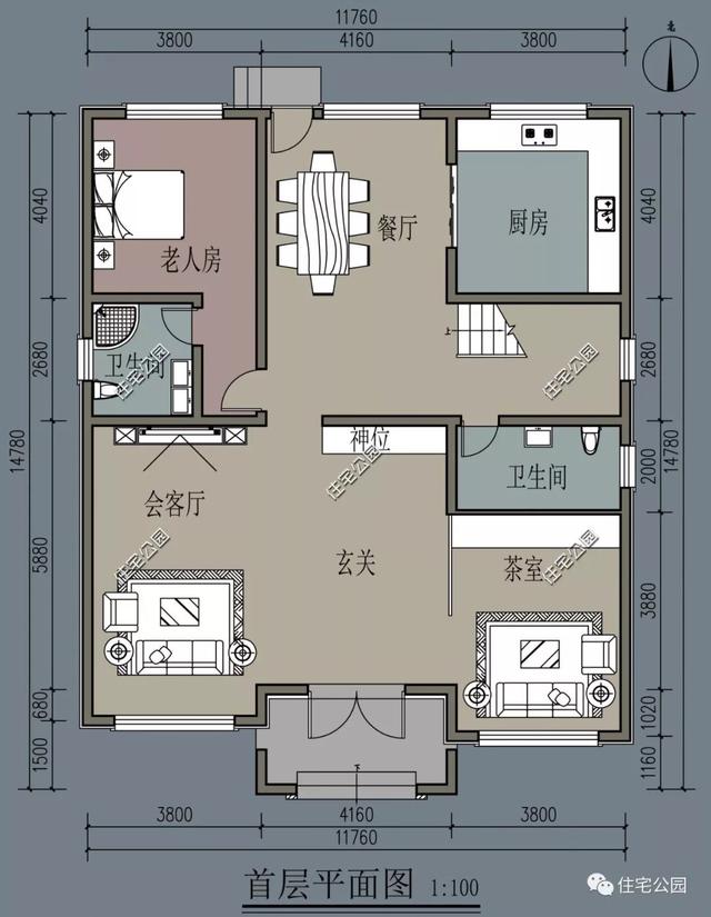 10套帶老人房的農村別墅設計方案，老人住起來很方便