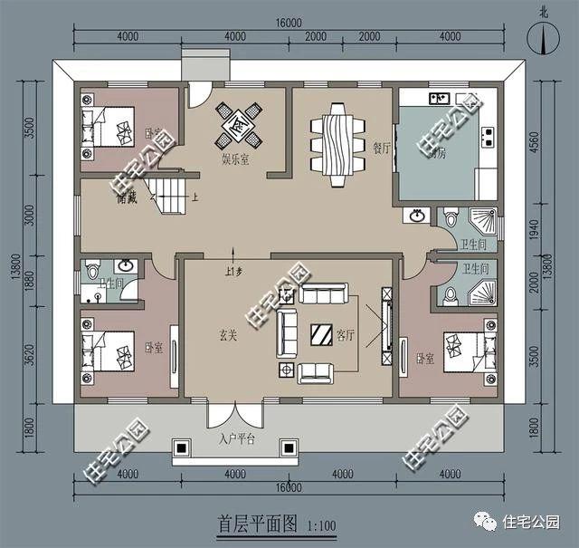 2026年全新設計的農村別墅圖，建房的有福了