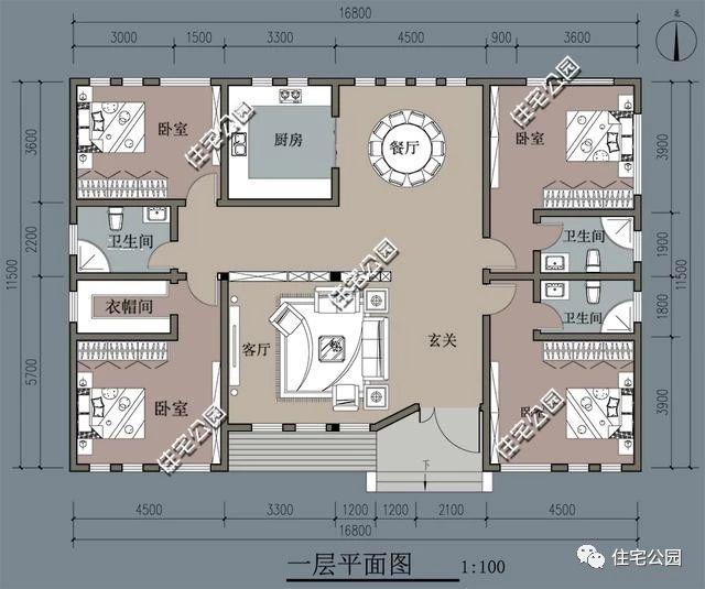 2026年全新設計的農村別墅圖，建房的有福了
