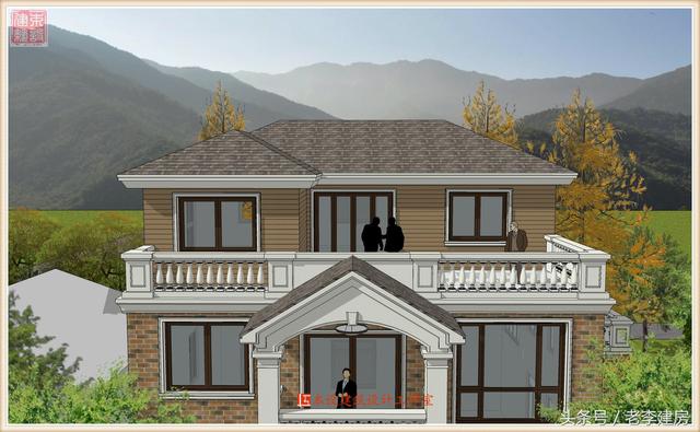 15x10三層房屋設計圖，外觀大氣，戶型實用