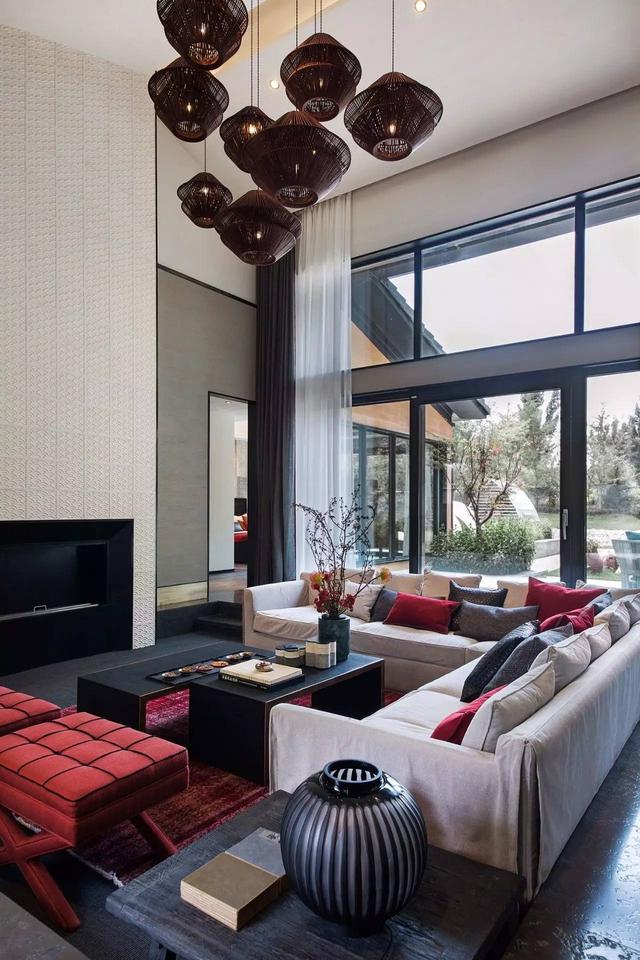 170㎡新中式風(fēng)格別墅裝修案例實(shí)景圖，看完小編想重新裝修了