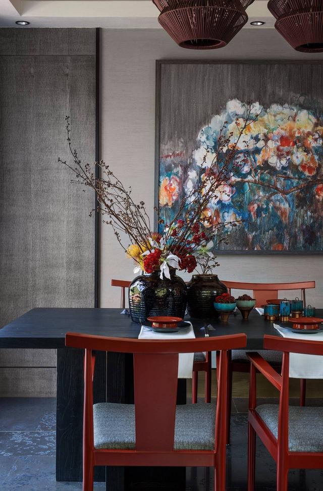 170㎡新中式風(fēng)格別墅裝修案例實(shí)景圖，看完小編想重新裝修了