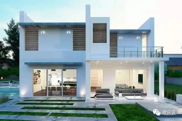 坡屋頂現代風別墅圖片大全，漂亮極了