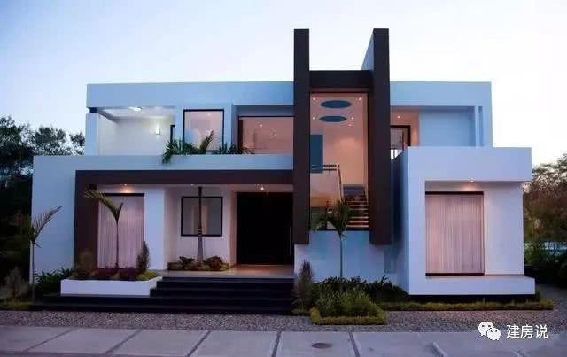 坡屋頂現代風別墅圖片大全，漂亮極了