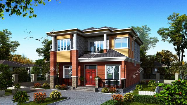 幾套25萬(wàn)造價(jià)的2層自建房戶型圖，不用攢錢也能建