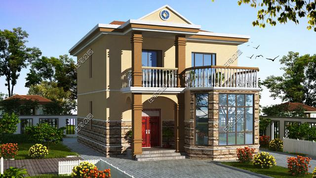 幾套25萬(wàn)造價(jià)的2層自建房戶型圖，不用攢錢也能建