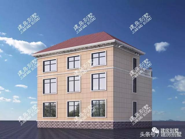 2款農(nóng)村三層豪宅戶型圖，建好絕對有面子