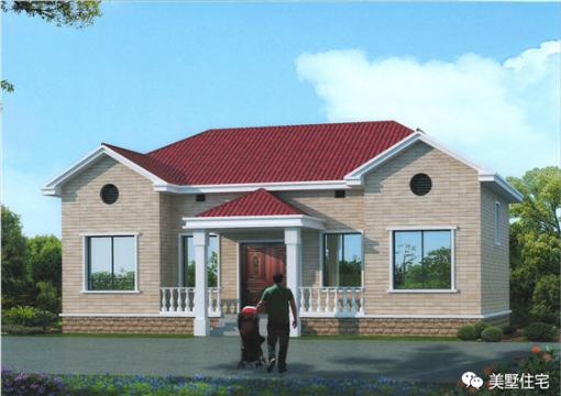 鄉下建房一層戶型圖，15萬就能建起來