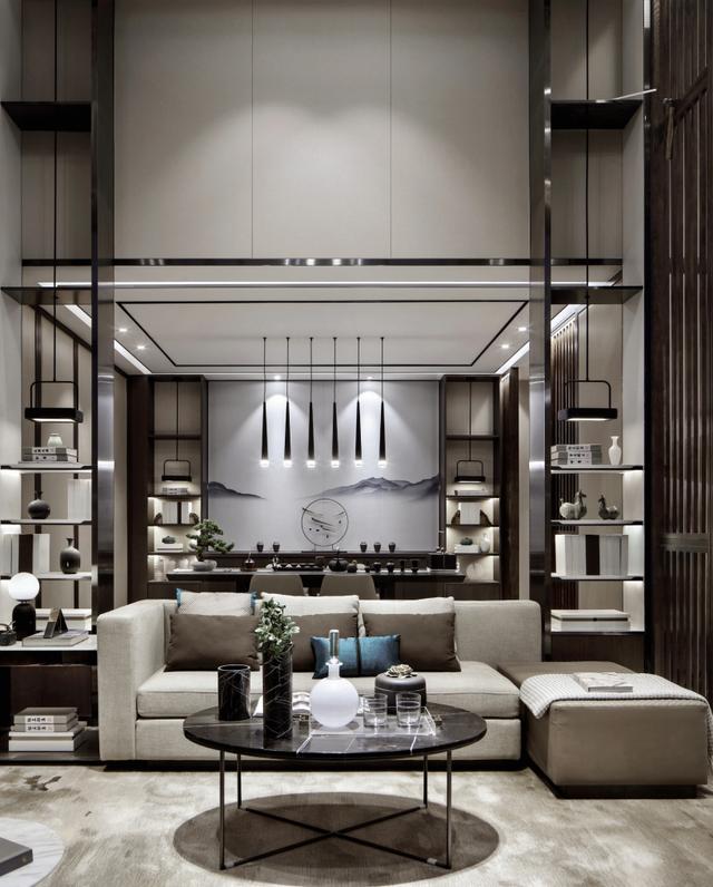 280㎡新中式古典風格別墅裝修圖,低調奢華有內涵