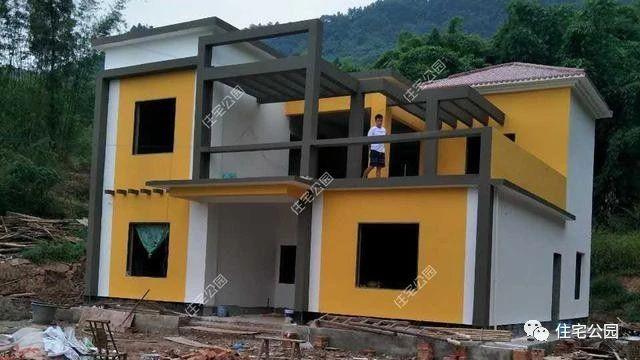 農村25萬自建2層獨棟別墅實拍，性價比超高