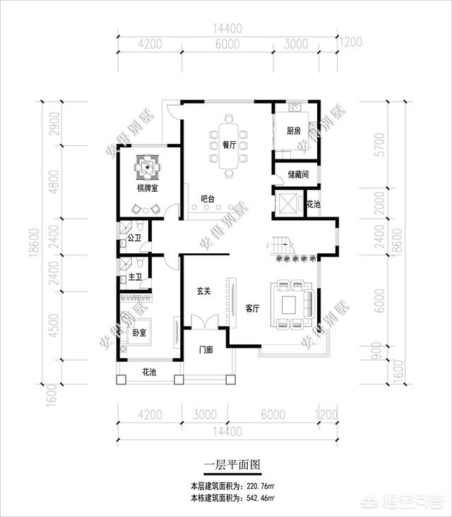 18米*20米，建3層帶地下室的別墅，有什么好的圖紙？