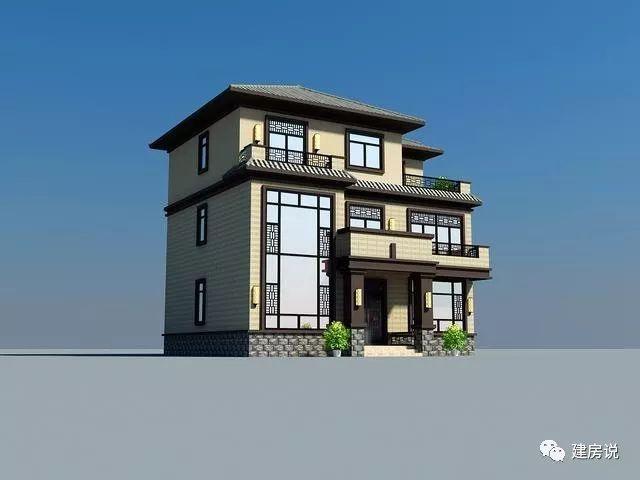 美呆了，新中式別墅效果圖片大全，勝過歐式風格