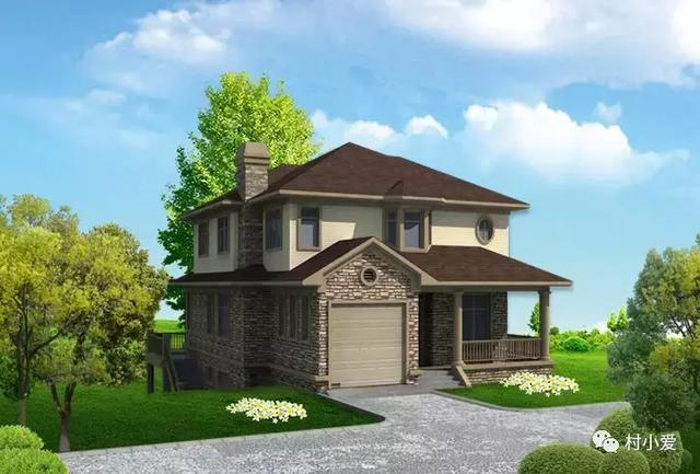 11mx13m最適合坡地的鄉(xiāng)村別墅設(shè)計方案