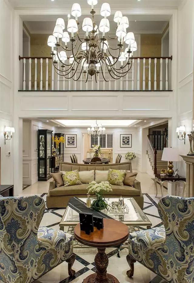 200平歐式別墅裝修方案實拍,精美呆了