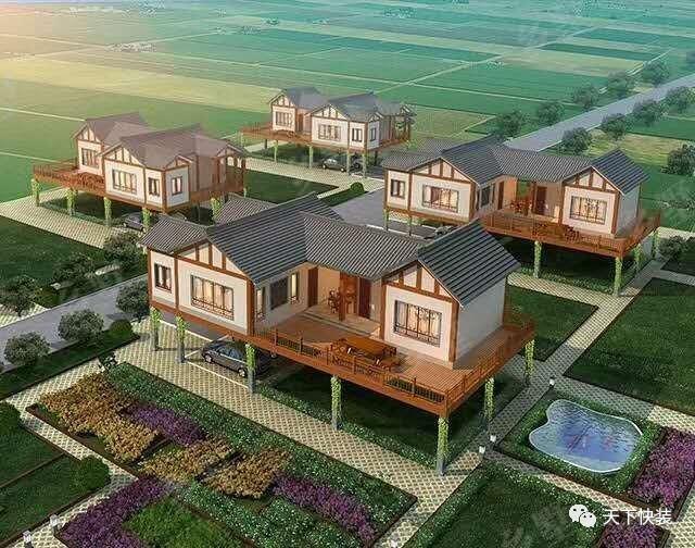 輕鋼別墅的優勢，讓老百姓也建得起