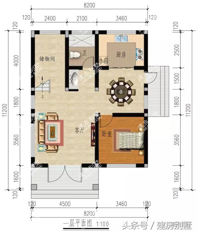 15萬(wàn)就能建兩層房屋圖，不僅實(shí)用還很漂亮