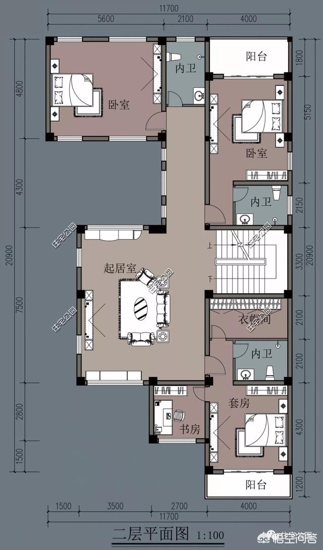10X25米的帶庭院自建中式合院設計方案如何做？