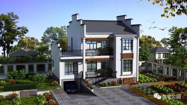 10套帶地下室別墅設計方案圖，地下室要或成標配