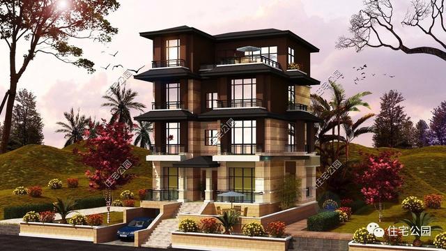 10套帶地下室別墅設計方案圖，地下室要或成標配