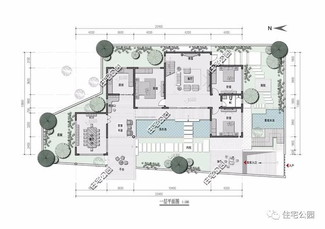 10套帶地下室別墅設計方案圖，地下室要或成標配
