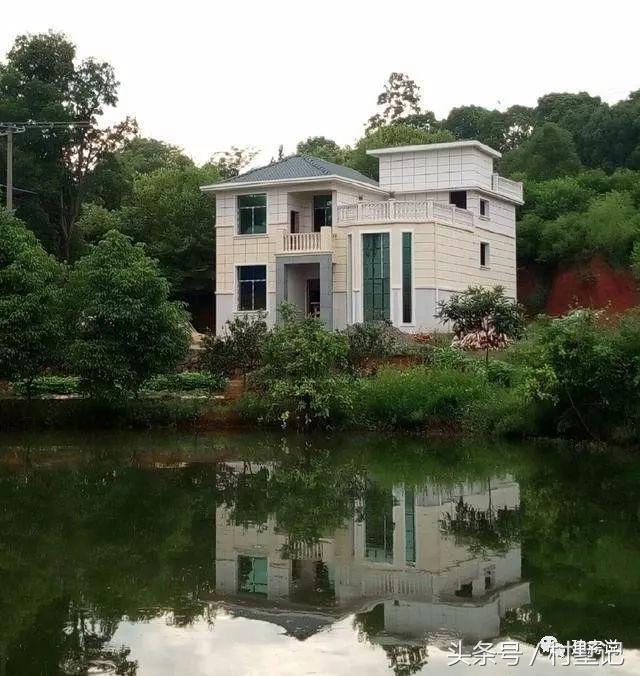 11*11米經典兩層農村小樓施工案例，附戶型方案設計圖