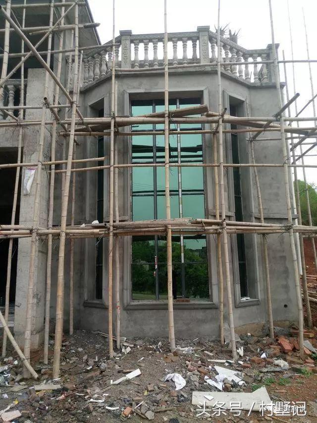 11*11米經典兩層農村小樓施工案例，附戶型方案設計圖