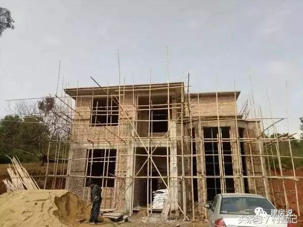 11*11米經典兩層農村小樓施工案例，附戶型方案設計圖