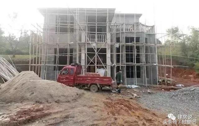 11*11米經典兩層農村小樓施工案例，附戶型方案設計圖