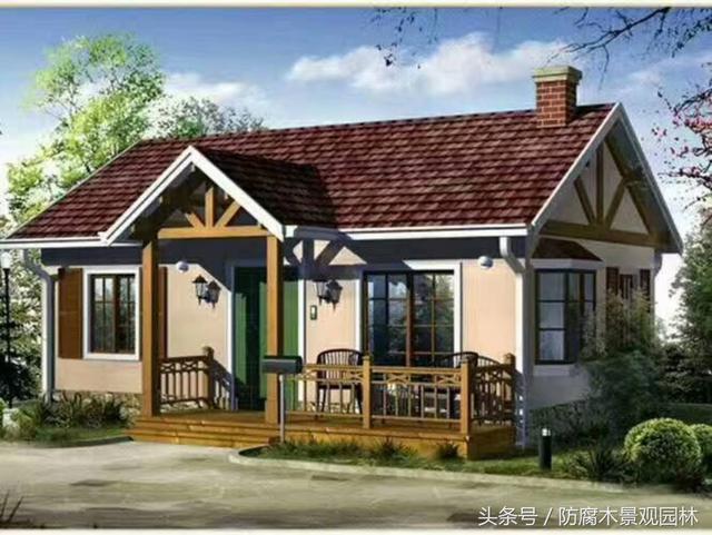 木屋別墅實(shí)景照片和效果圖展示，喜歡的來(lái)欣賞下