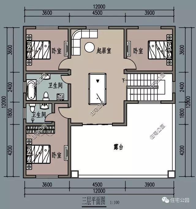 10套新中式房屋設計方案，帶戶型圖