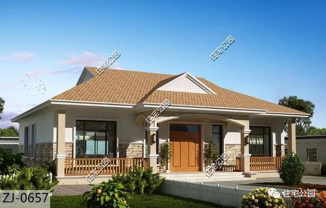 10套新中式房屋設計方案，帶戶型圖