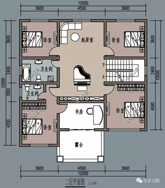 10套新中式房屋設計方案，帶戶型圖
