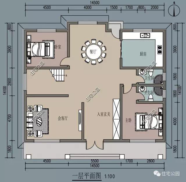 10套新中式房屋設計方案，帶戶型圖